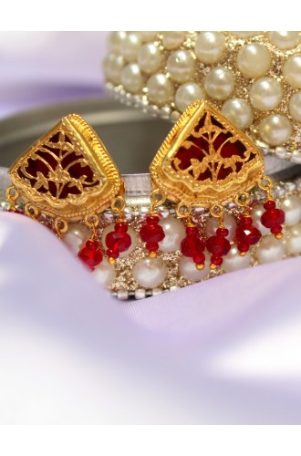 Flower Motif Earring Flower Motif Earring
