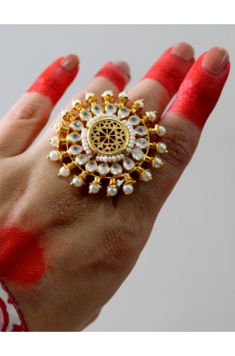 Flower Motif Rings Flower Motif Rings