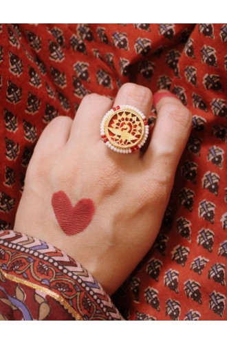 Peacock Motif Rings Peacock Motif Rings