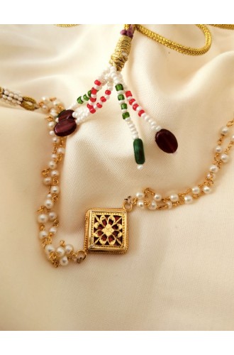Flower Motif Choker Flower Motif Choker